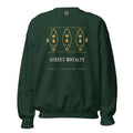 Sudadera Damasco Real verde botella — frontal