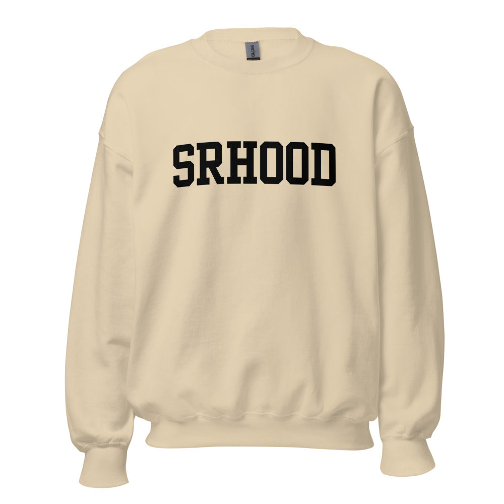 Sudadera Wordmark arena, vista frontal, pecho central