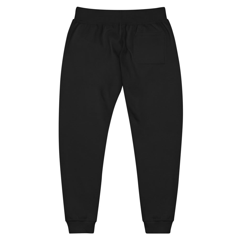 Street Royalty | Sweatpants Fleece Negro — Crown Stack Negro