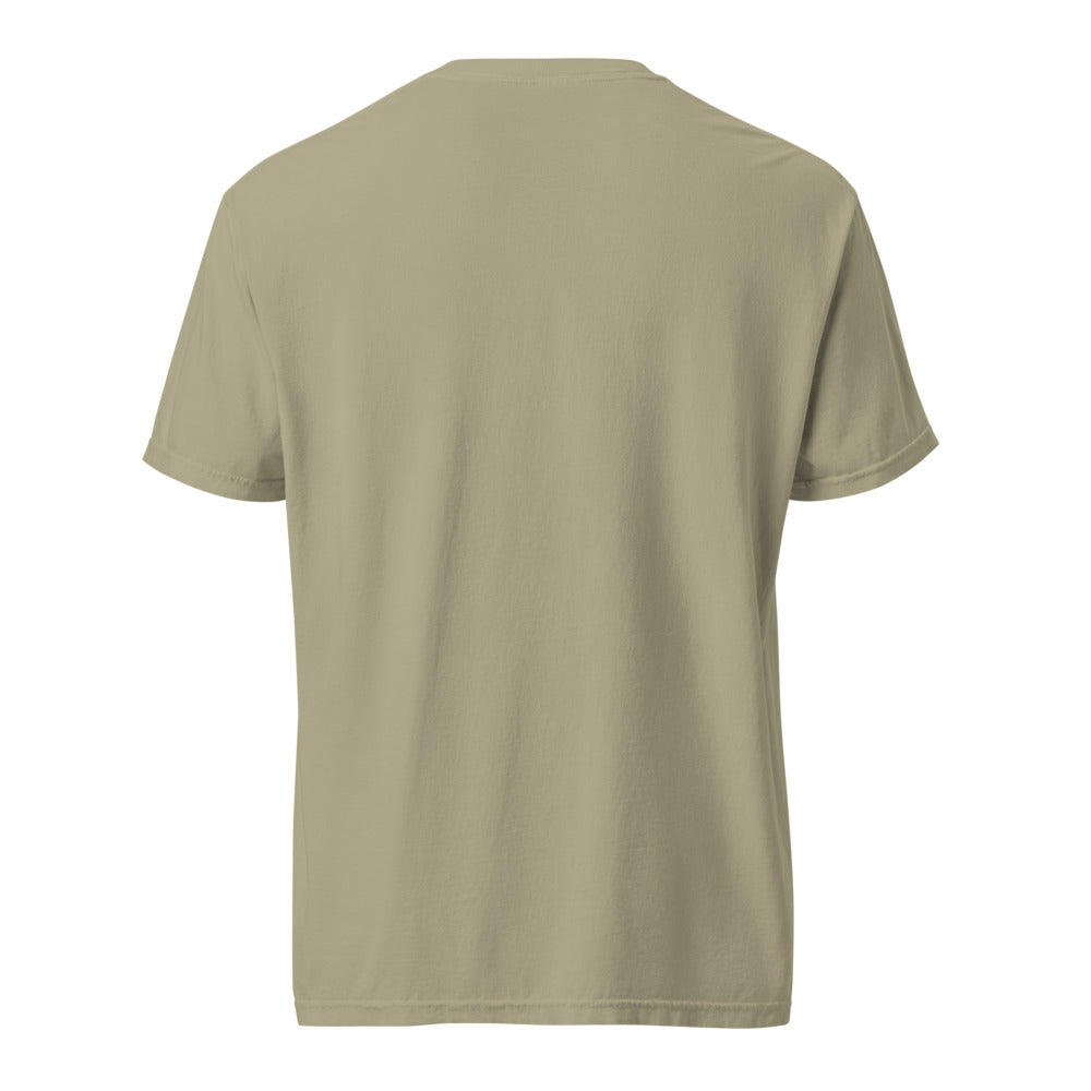 Street Royalty | Camiseta Heavyweight Caqui — Crown Capsule