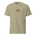 Street Royalty | Camiseta Heavyweight Caqui — Crown Capsule