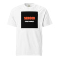 SRHOOD | Camiseta Garment-Dyed Heavyweight Blanco — Street Royalty
