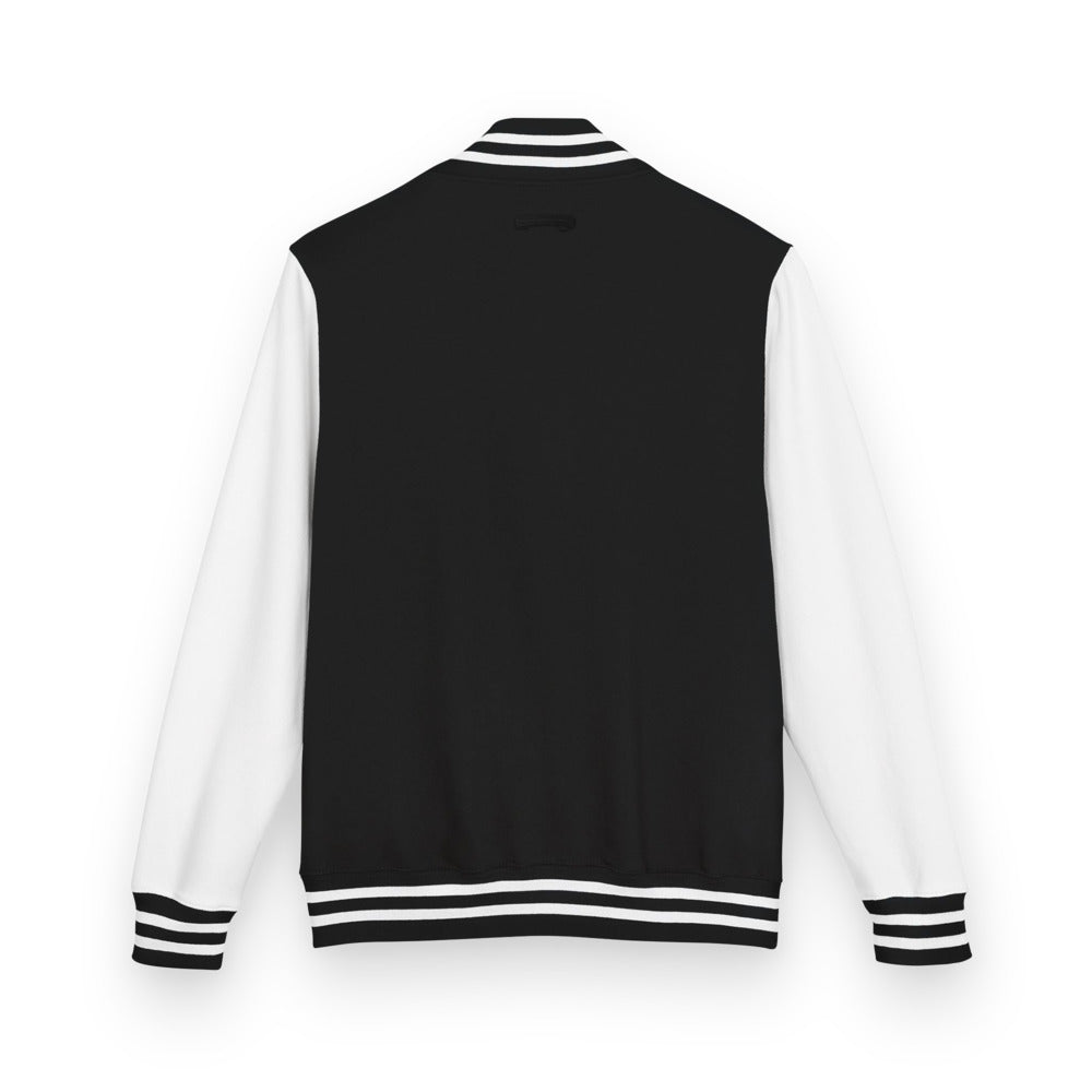 Chaqueta Letterman Street Royalty trasera