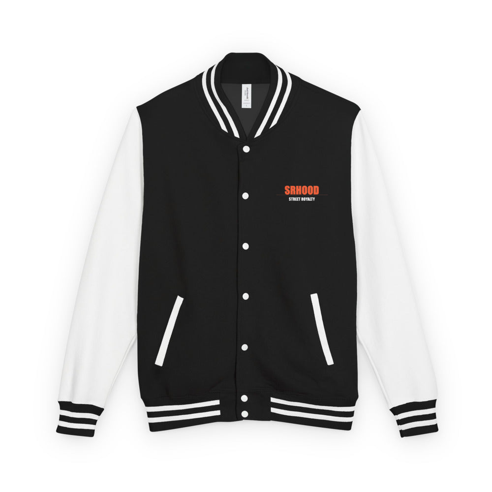 Chaqueta Letterman Street Royalty frontal
