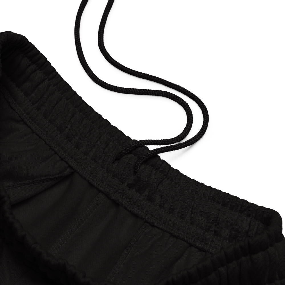 Street Royalty | Sweatpants Heavyweight Negro — Wordmark Vertical Negro