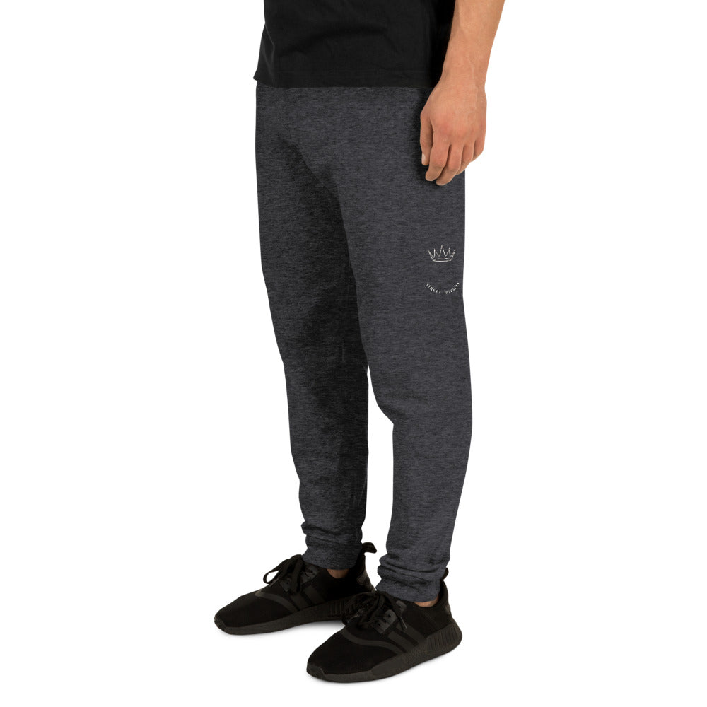 Jogger Street Royalty Corona Arco negro jaspeado puesto