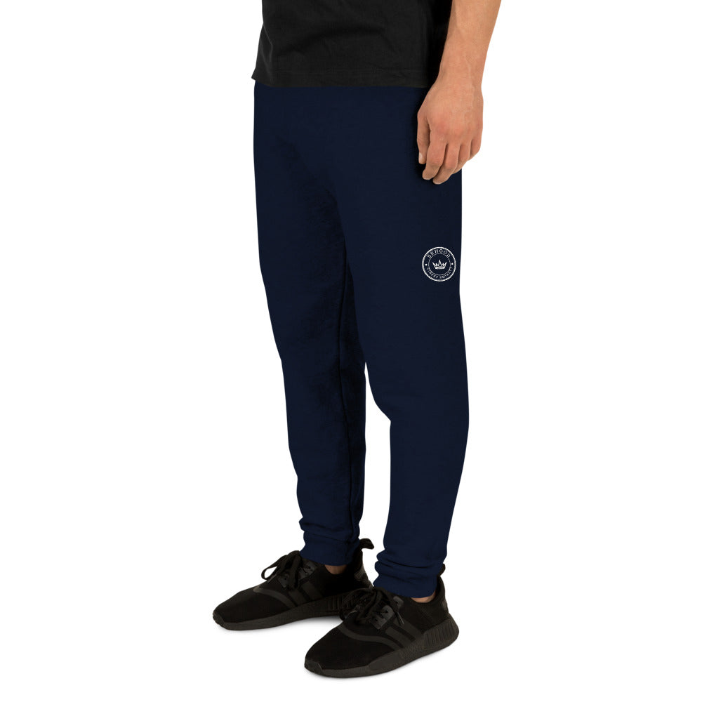 Jogger Street Royalty Sello Circular navy puesto