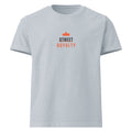 Street Royalty | Camiseta Oversized Denim Claro — Crown Capsule