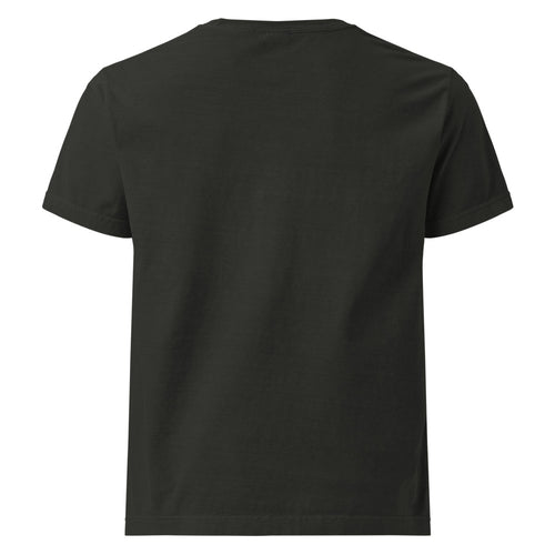 Camiseta oversized washed black SRHOOD vista trasera