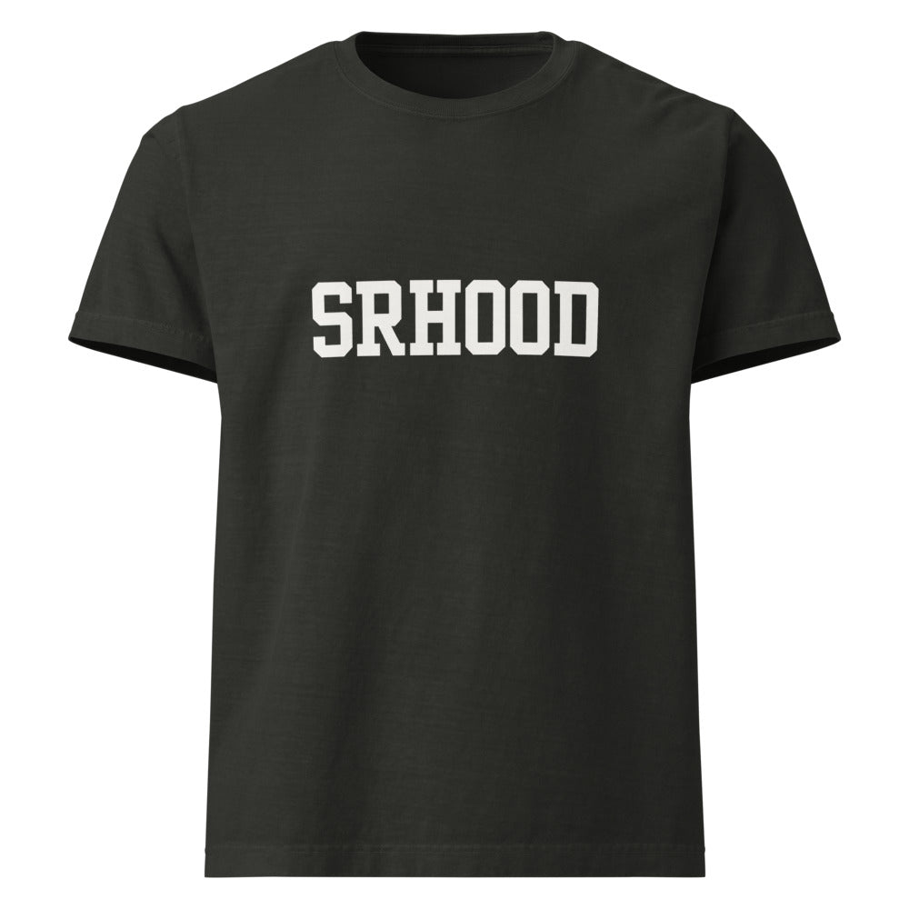 Camiseta Oversized Essential — Negro Lavado