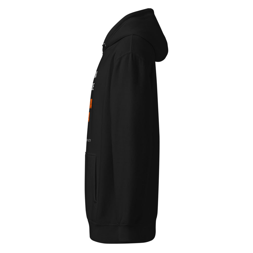 Hoodie premium La Corona negro SRHOOD lateral
