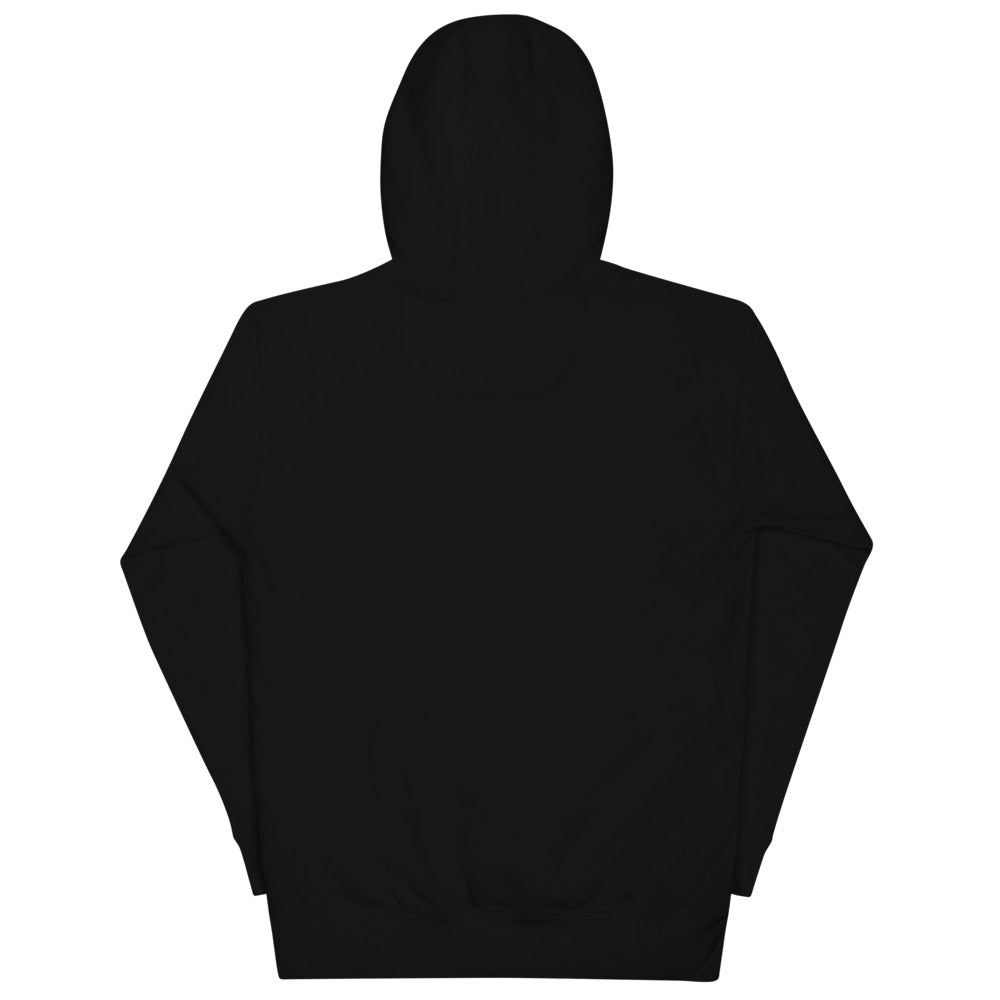 Vista trasera del hoodie Laberinto Real