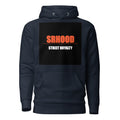 SRHOOD Hoodie Wordmark Mini Navy - vista frontal