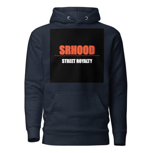 SRHOOD Hoodie Wordmark Mini Navy - vista frontal