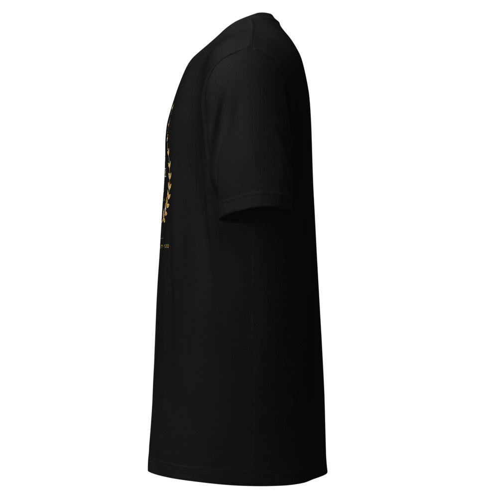 Camiseta Laurel Real negra — lateral