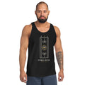 Camiseta de Tirantes Forja — Negro — modelo con tatuajes