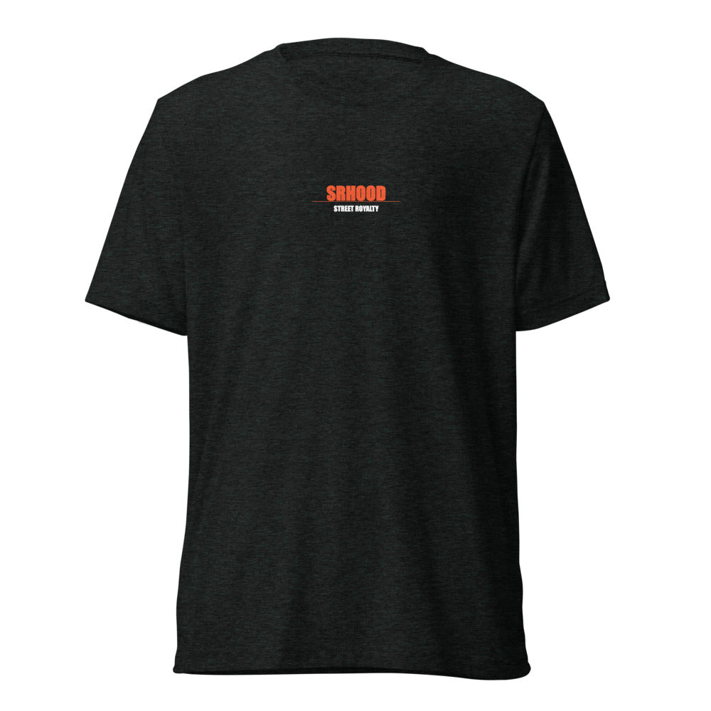 SRHOOD | Camiseta Tri-Blend Charcoal — Street Royalty