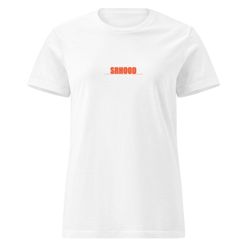 SRHOOD | Camiseta Softstyle Mujer Blanca — Street Royalty