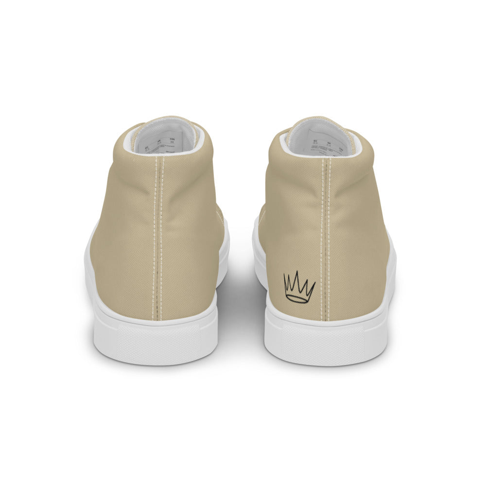 Zapatillas Altas Essential Mujer — Arena