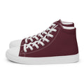 Zapatillas Altas Essential Mujer — Burdeos