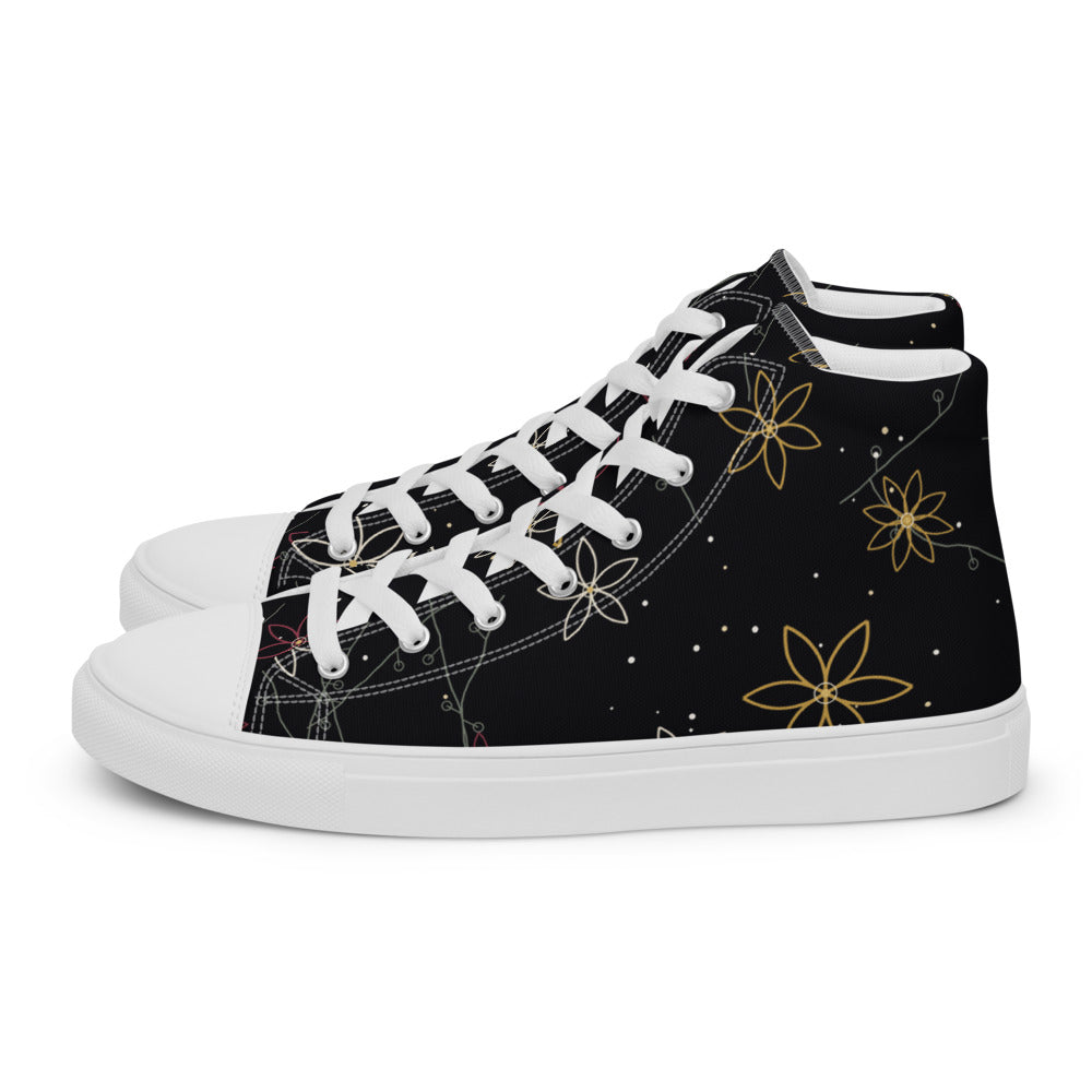 Zapatillas Altas Jardín Nocturno mujer — lateral izquierdo