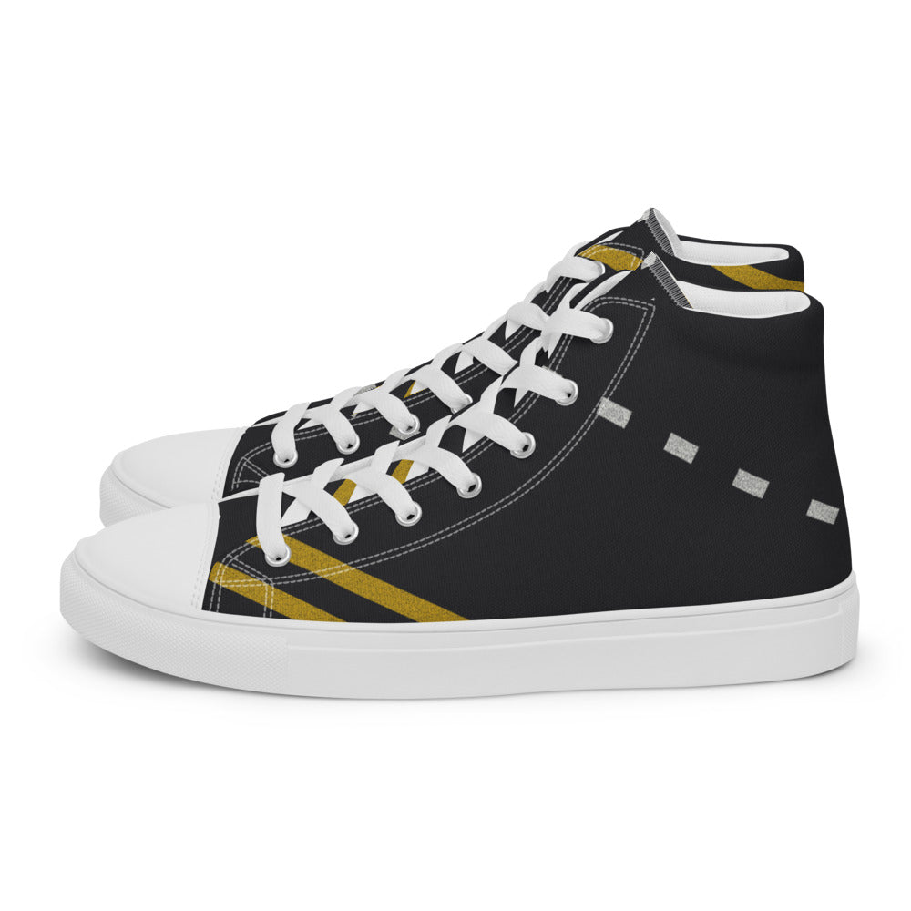 Zapatillas altas Vía asfalto mujer — lateral