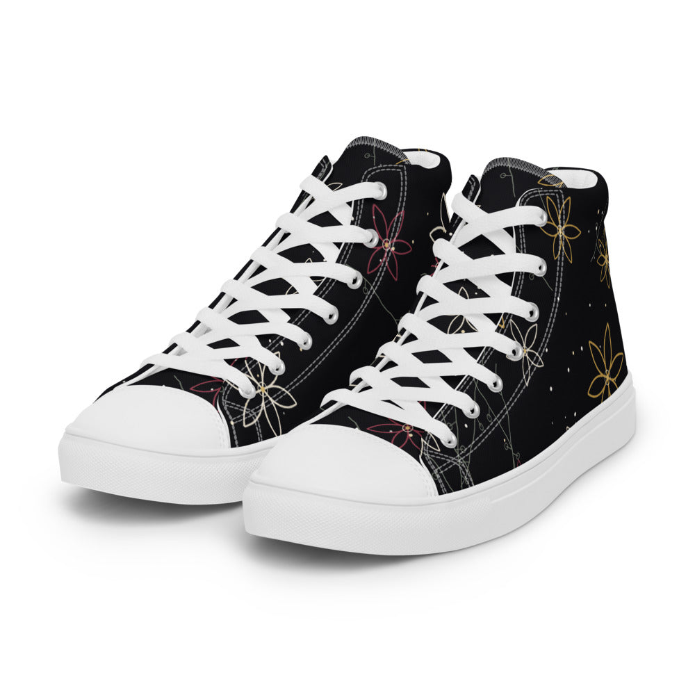 Zapatillas Altas Jardín Nocturno mujer — vista frontal izquierda