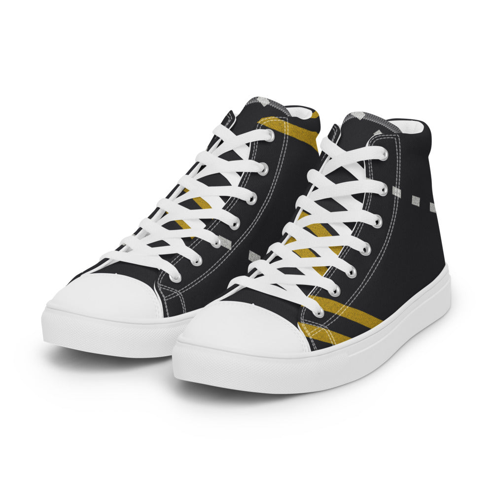 Zapatillas altas Vía asfalto mujer — tres cuartos
