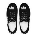 Street Royalty | Zapatillas de Lona Mujer — Crown Monogram Negras