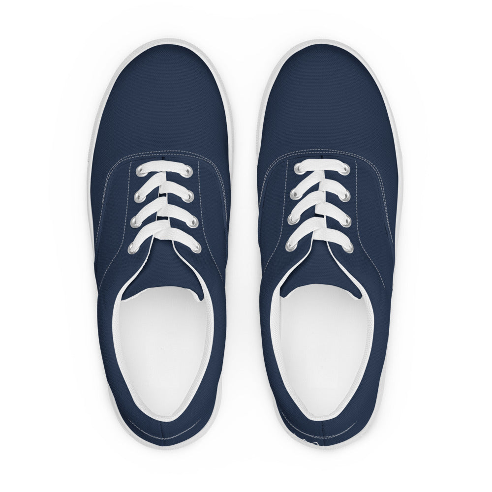 Zapatillas Lona Essential Mujer — Navy