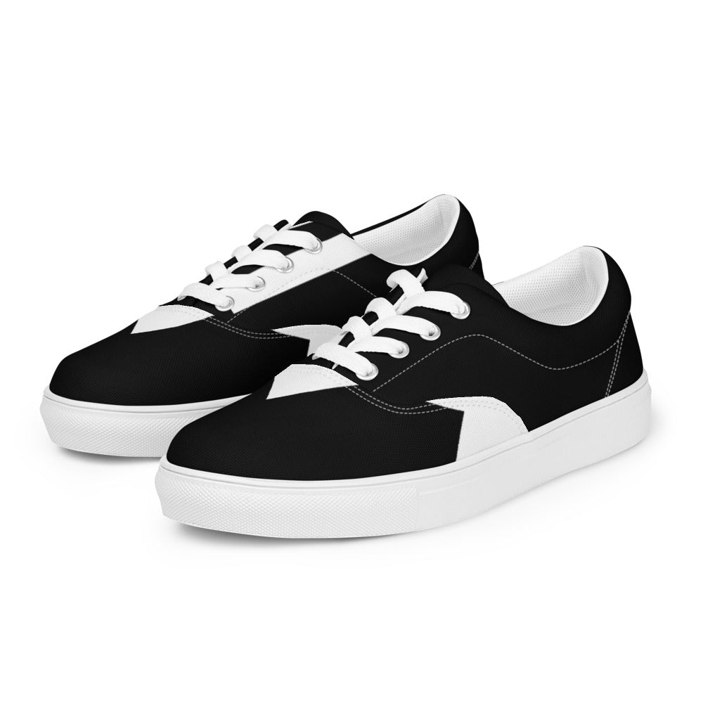 Street Royalty | Zapatillas de Lona Mujer — Black Edition