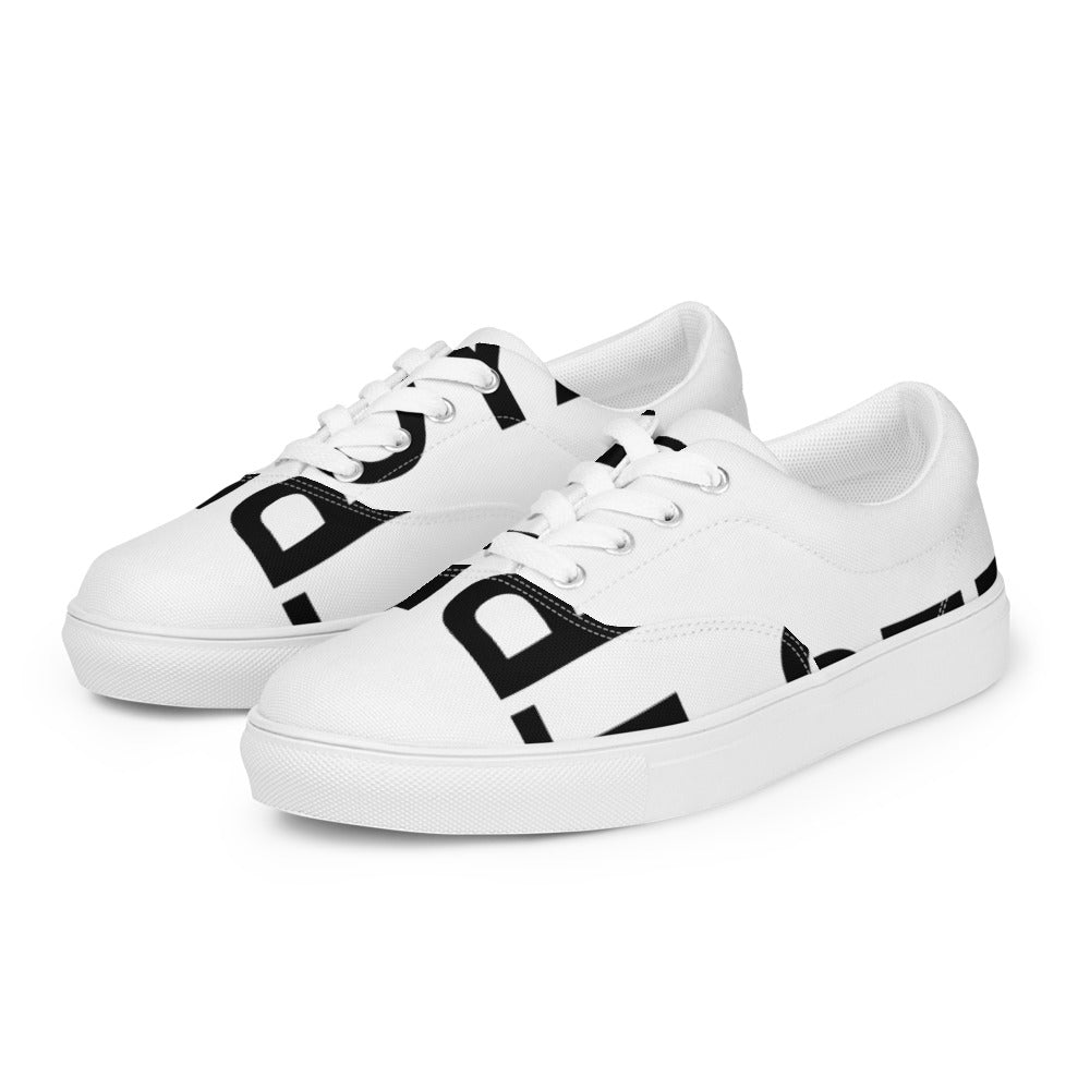 Street Royalty | Zapatillas de Lona Mujer — Statement Blancas