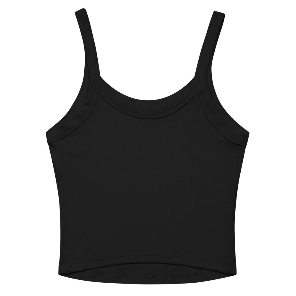 SRHOOD | Top Micro-Rib Mujer Negro — Street Royalty