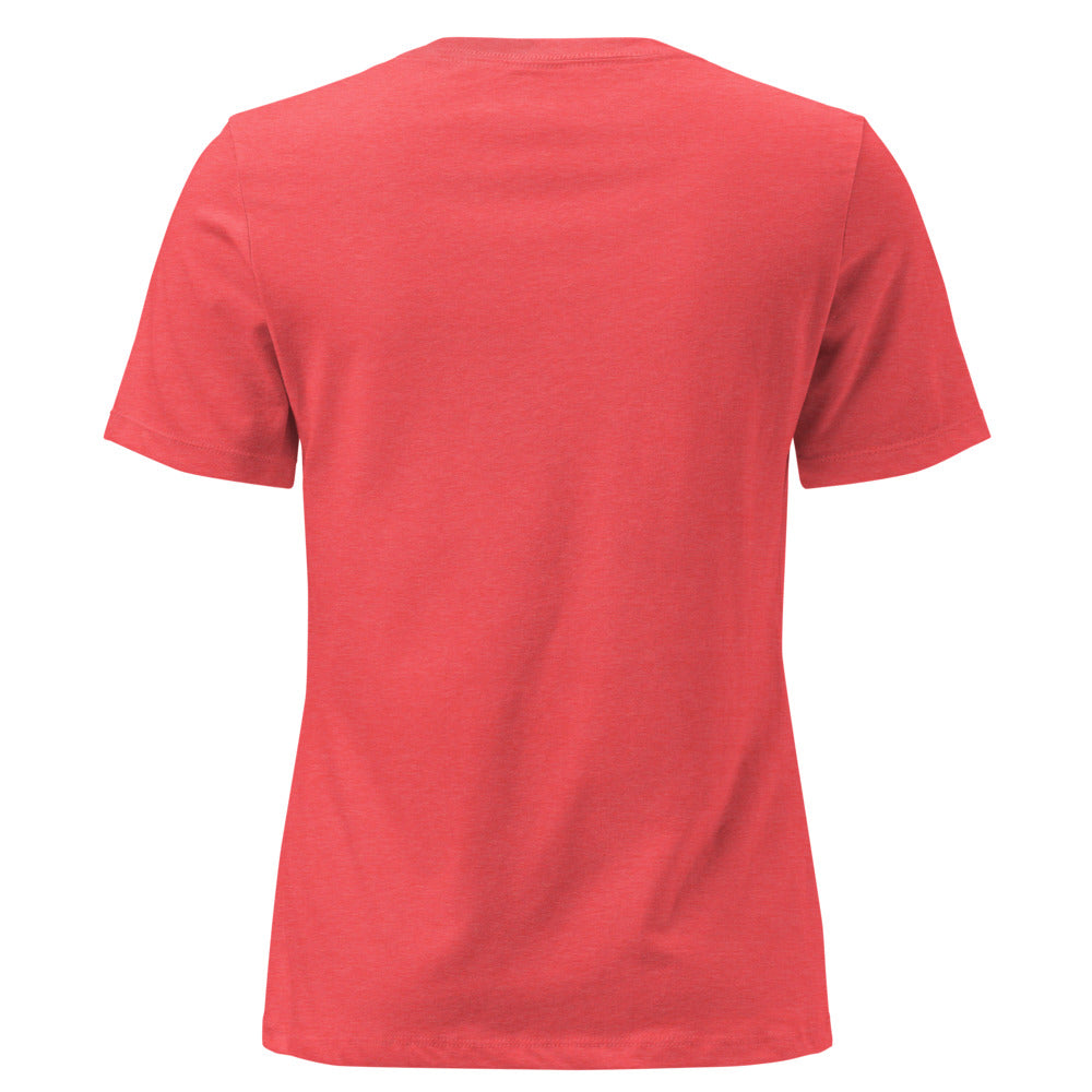 SRHOOD | Camiseta Relaxed Mujer Rojo — Street Royalty