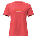 SRHOOD | Camiseta Relaxed Mujer Rojo — Street Royalty