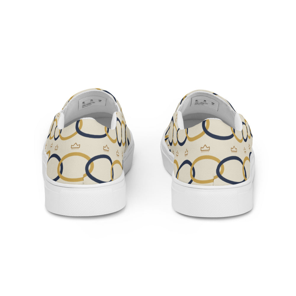 Slip-on Cadena mujer — vista trasera