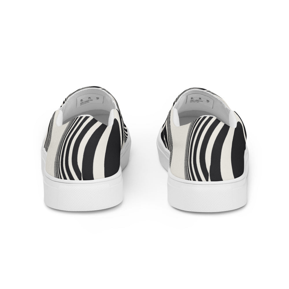 Zapatillas slip-on suminagashi — trasera