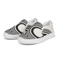 Zapatillas slip-on suminagashi — tres cuartos