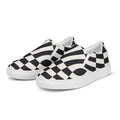Zapatillas slip-on Moiré mujer — tres cuartos